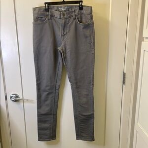 Banana Republic Men's Slim Gray Traveler Pants